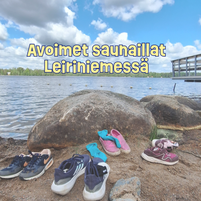 avoimet saunaillat Leiriniemessä