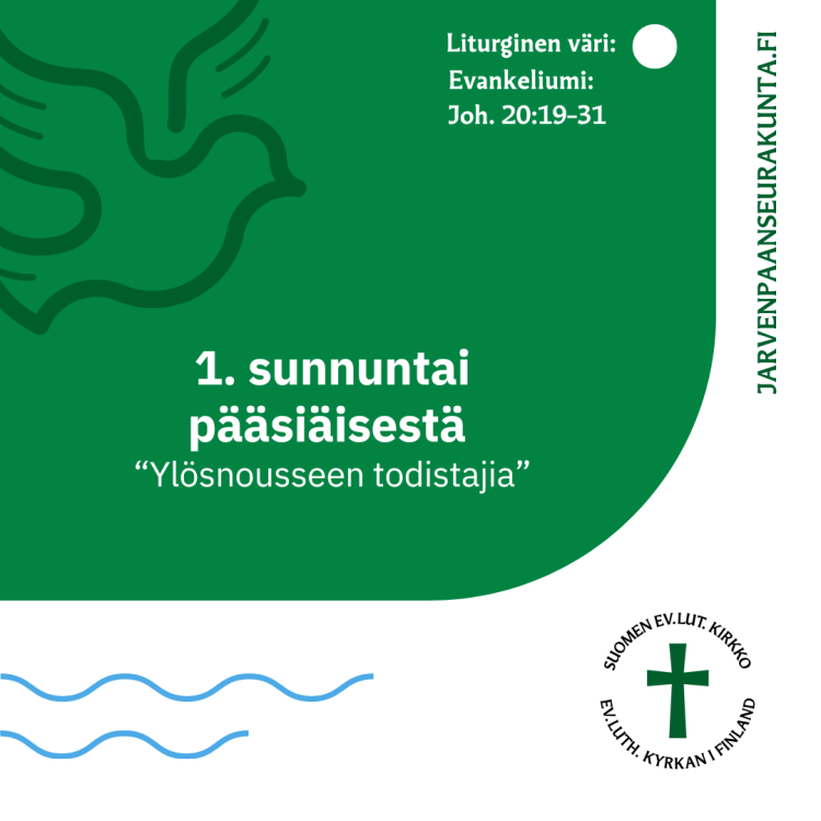 Messu 1. sunnuntai pääsiäisestä
