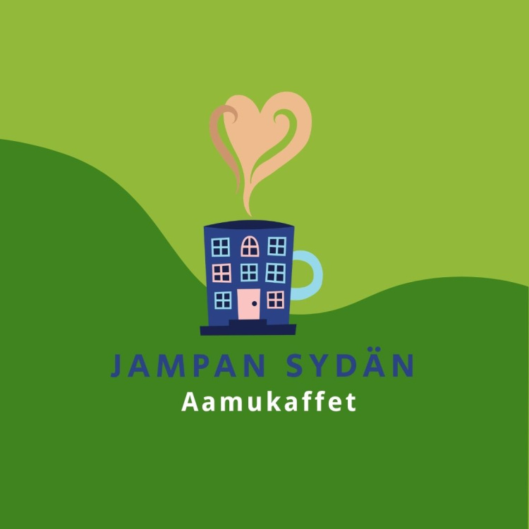 Jampan aamukaffet ja logo