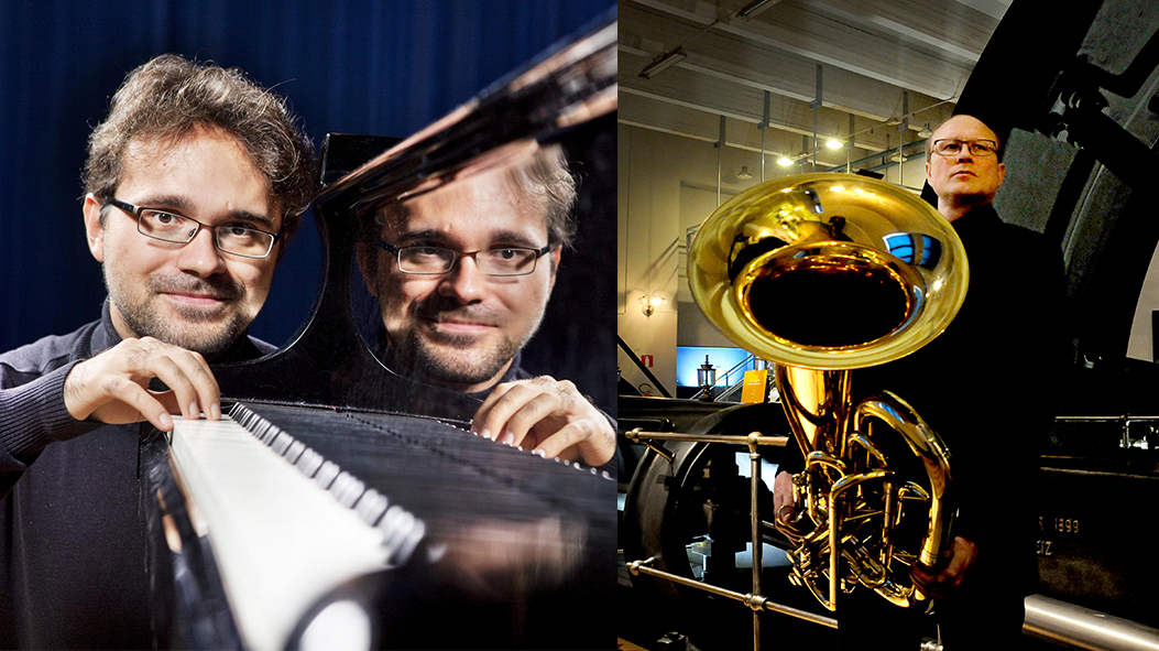 Kesäillan konsertti Tuomas Turriago ja piano & Harri Miettinen ja tuuba.