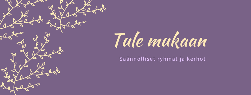 tule mukaan toimintaan