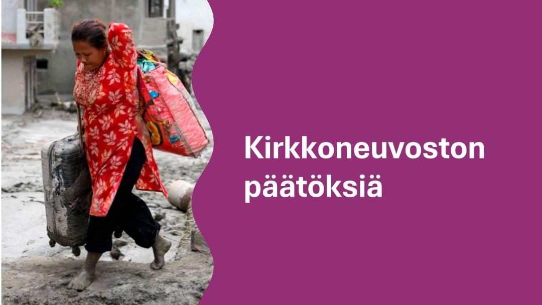 Kirkkoneuvosto myönsi 20 000 euroa Nepalin hätäapukeräykseen