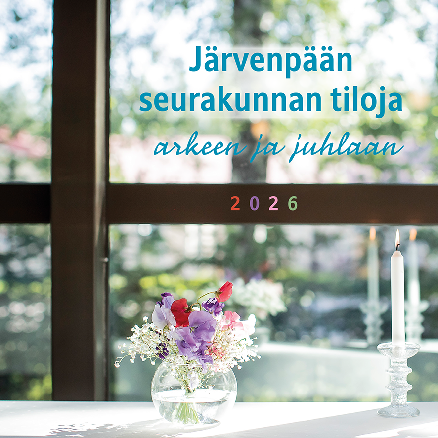 Järvenpään seurakunnan tiloja 2026